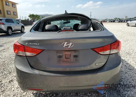 2013 Hyundai Elantra Gls z USA, uszkodzony, nr VIN 5NPDH4AE7DH159683